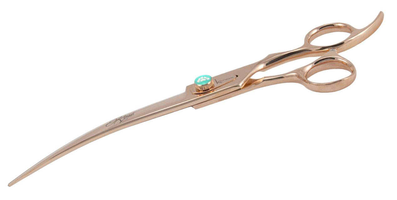 Kenchii Rose 8 1/2” Curved (KERO8C) 8 To 8 1/2 Inch Curved Scissors